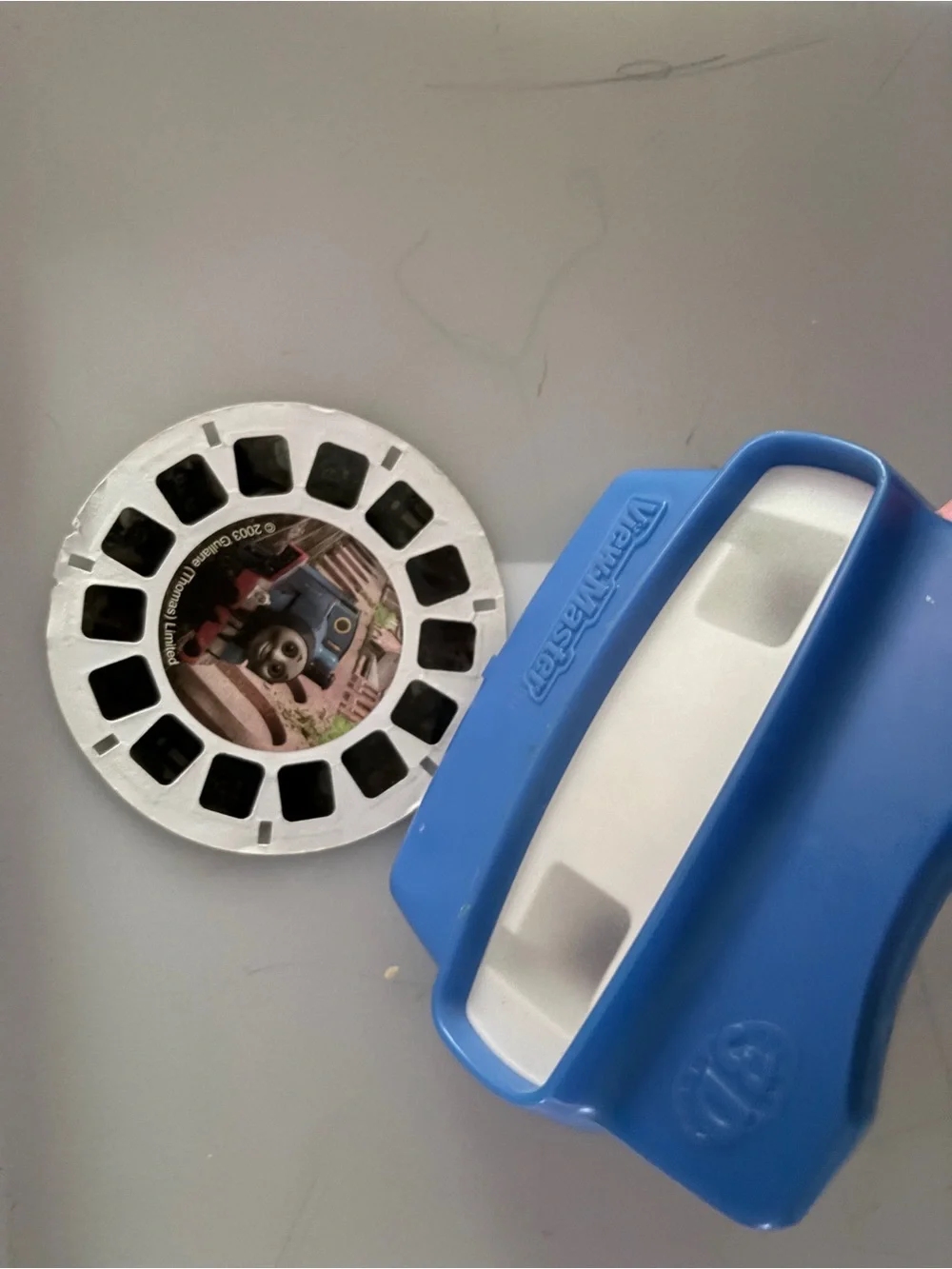 Blue 3D Viewer for Kids - Handheld Image Reel Viewer